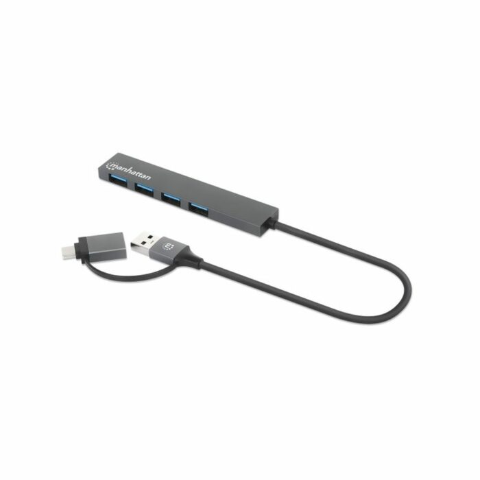 HUB COMBO USB A/C 4 PORTE USB